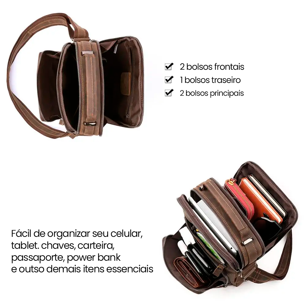 bolsa de ombro, bolsa de ombro em couro, bolsa de ombro em couro genuino, couro de vaca, mochila em couro genuino, mochila