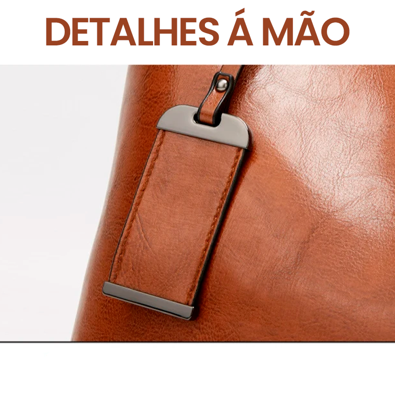 Bolsa Feminina em Couro Genuino - Perla Paris