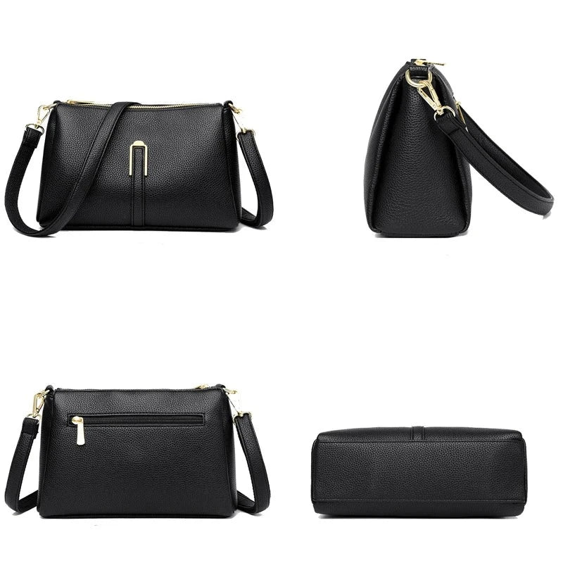 Bolsa Feminina Pequena em Couro Genuino -  Laydiani Premium