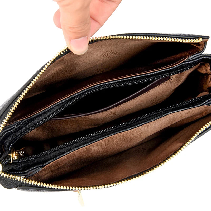 Bolsa Feminina Pequena em Couro Genuino -  Laydiani Premium