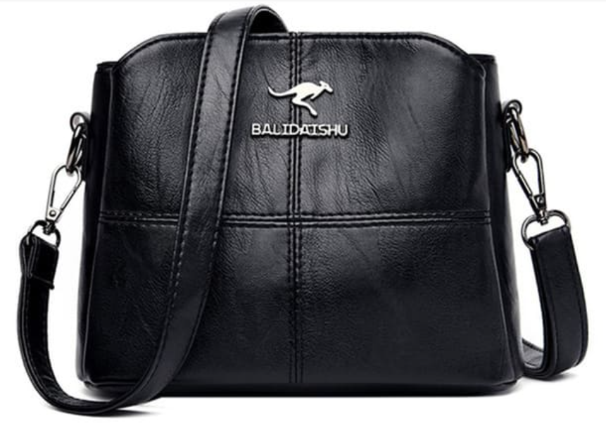 Bolsa Feminina Pequena em Couro Genuino - Cangu Balidaishu