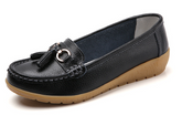 Mocassim Feminino em Couro Genuino - Free Classic