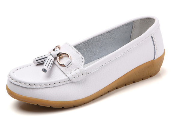 Mocassim Feminino em Couro Genuino - Free Classic