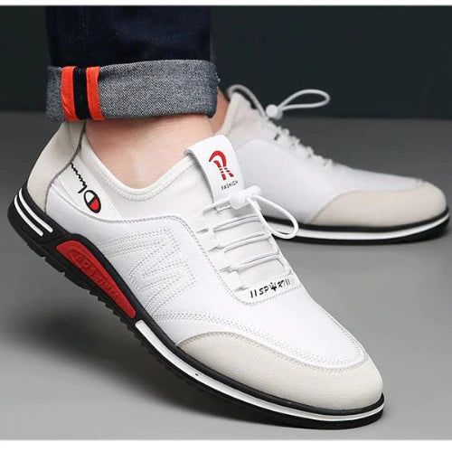 Sapatênis Masculino em Couro Genuino - ClassicLuxo Mocassim