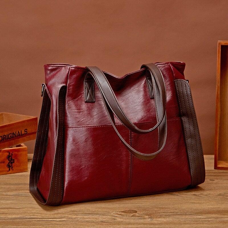 Bolsa Feminina de Couro Genuíno - Arabella Milani