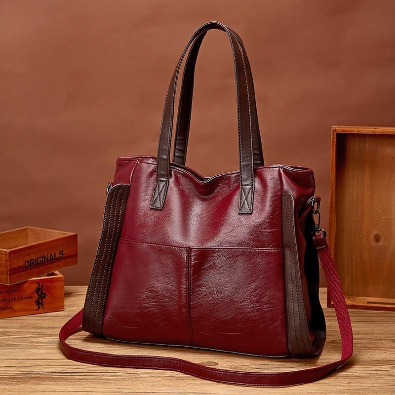 Bolsa Feminina de Couro Genuíno - Arabella Milani