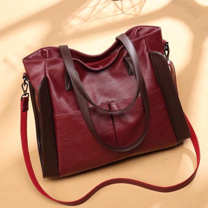 Bolsa Feminina de Couro Genuíno - Arabella Milani