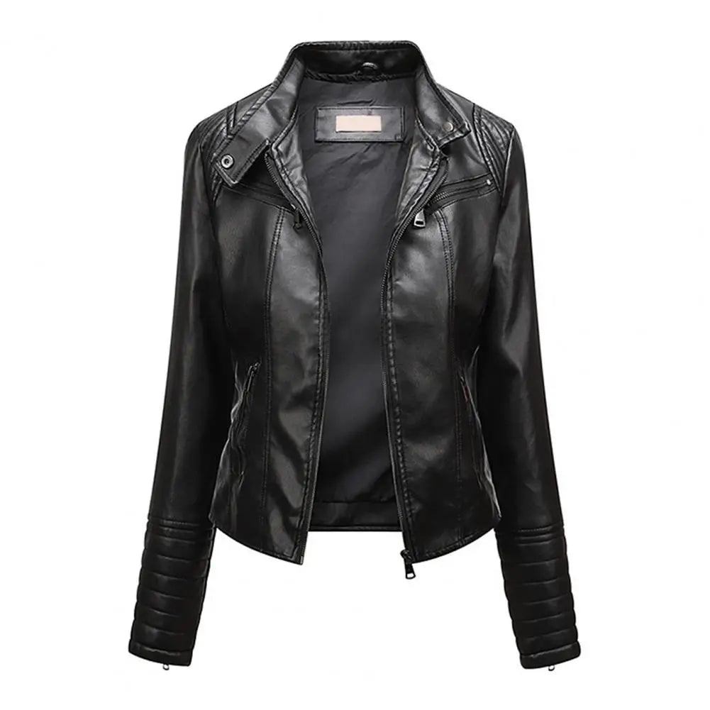 Jaqueta Feminina em Couro Genuino - Slim Business M2