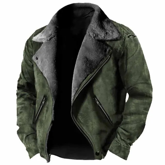 Jaqueta Masculina em Inverno em Tecido - QuietMen Premium