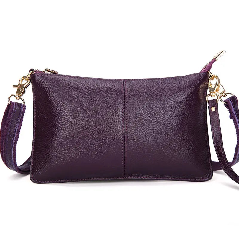 Bolsa Feminina Pequena em Couro Genuino - Fancy Premium