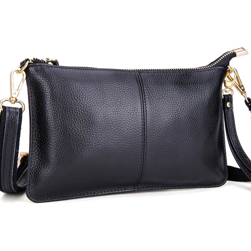 Bolsa Feminina Pequena em Couro Genuino - Fancy Premium