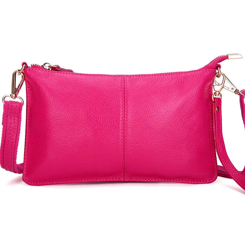 Bolsa Feminina Pequena em Couro Genuino - Fancy Premium
