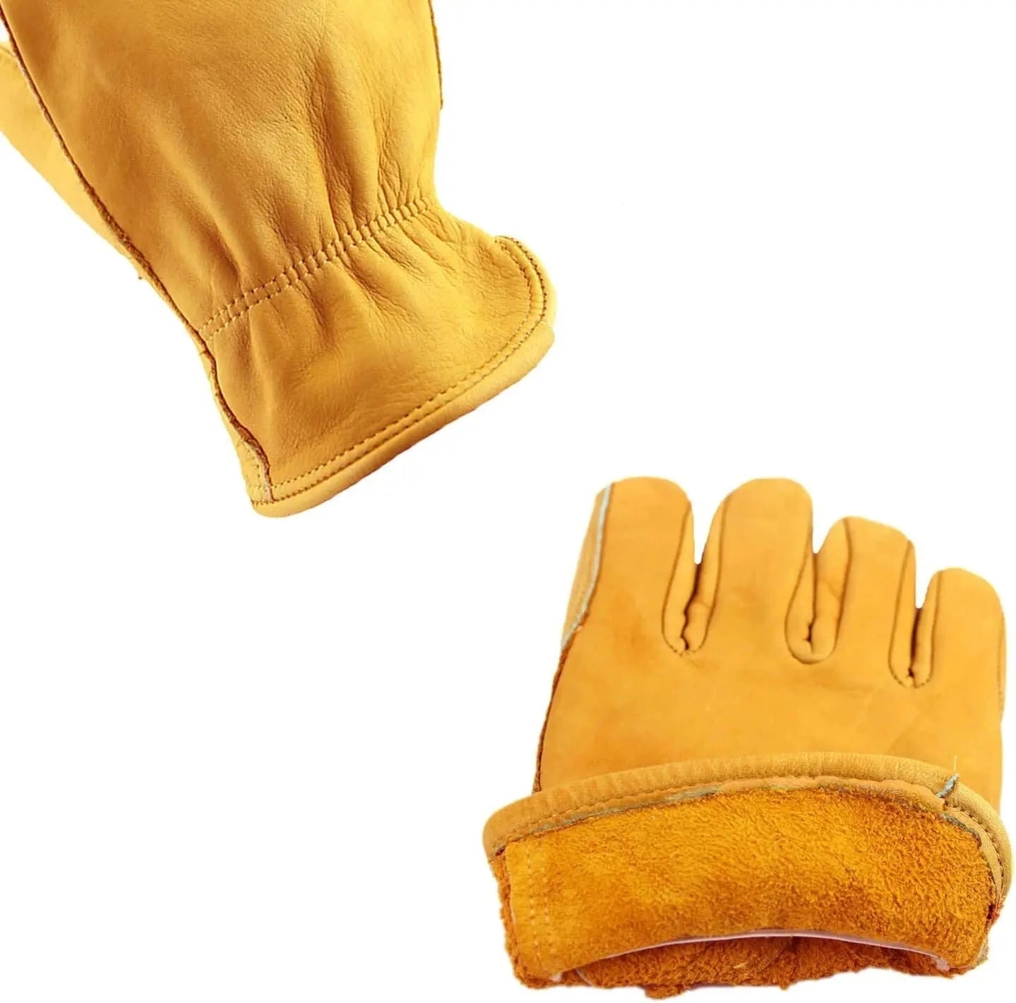 Luva de Couro Genuino para Trabalho - WorkHard