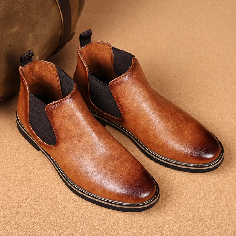 Bota Masculina em Couro Genuíno - Coleman