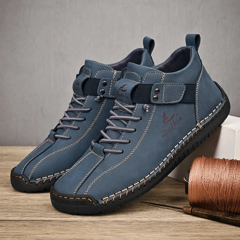 Bota Masculina em Couro Genuíno - Duncan