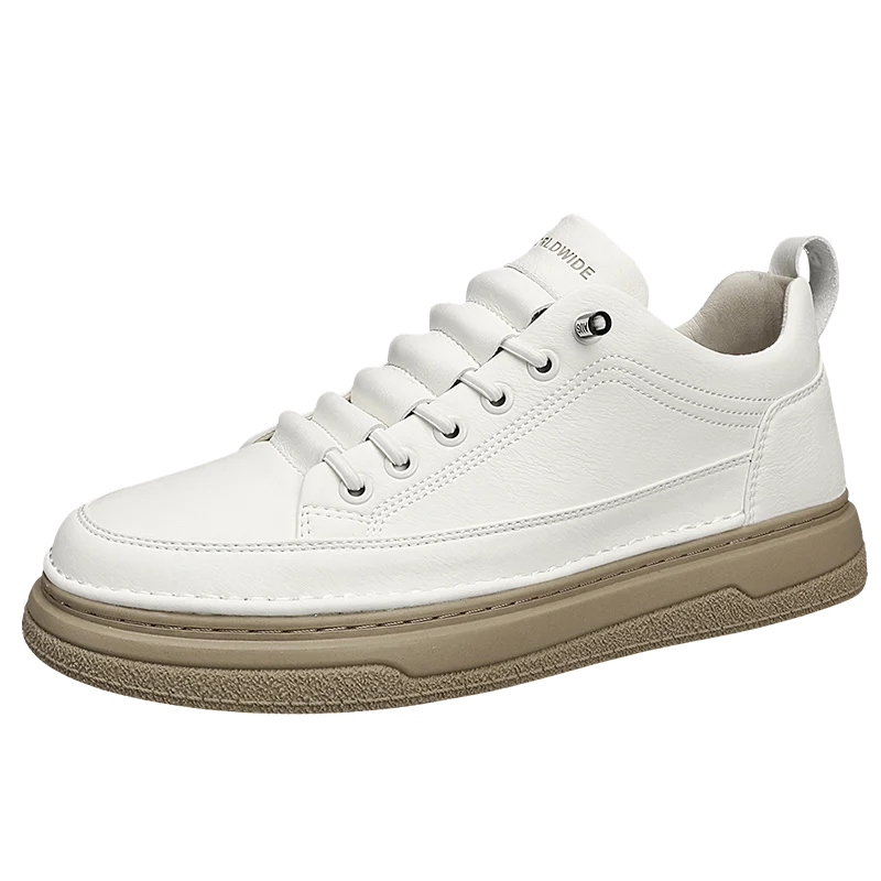 Tênis Masculino Casual em Couro Genuino - Estevan Erican