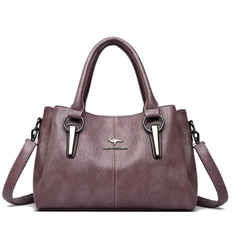 Bolsa Feminina de Couro Genuíno - Aura Legrand