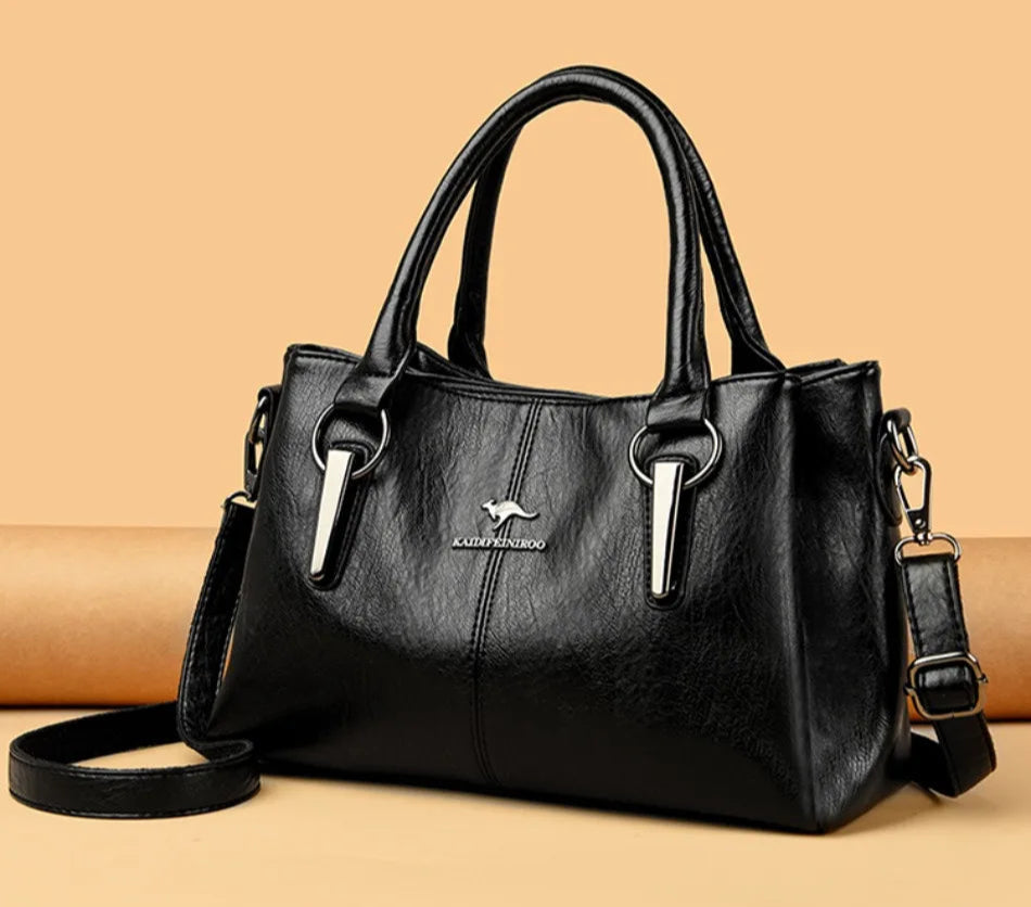 Bolsa Feminina de Couro Genuíno - Aura Legrand