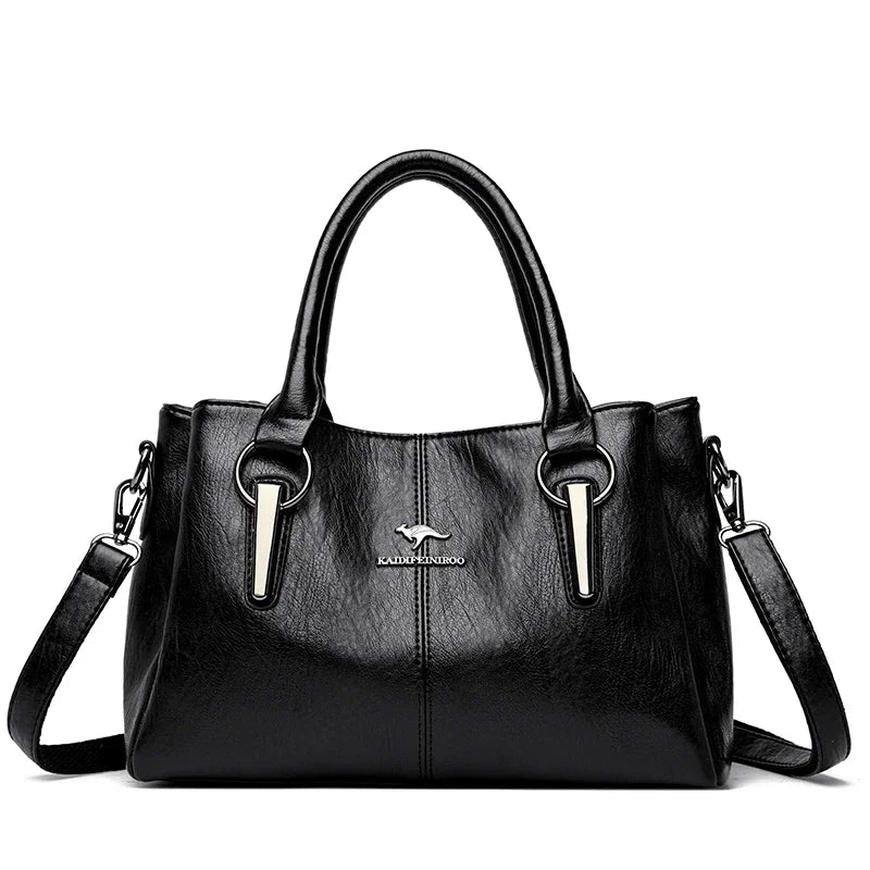 Bolsa Feminina de Couro Genuíno - Aura Legrand