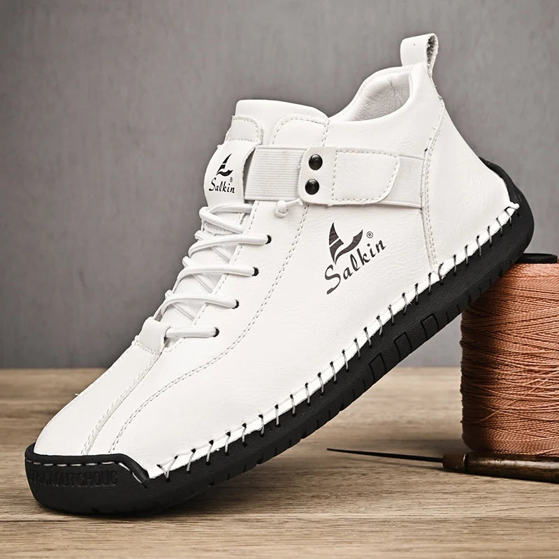 Bota Masculina em Couro Genuíno - Duncan