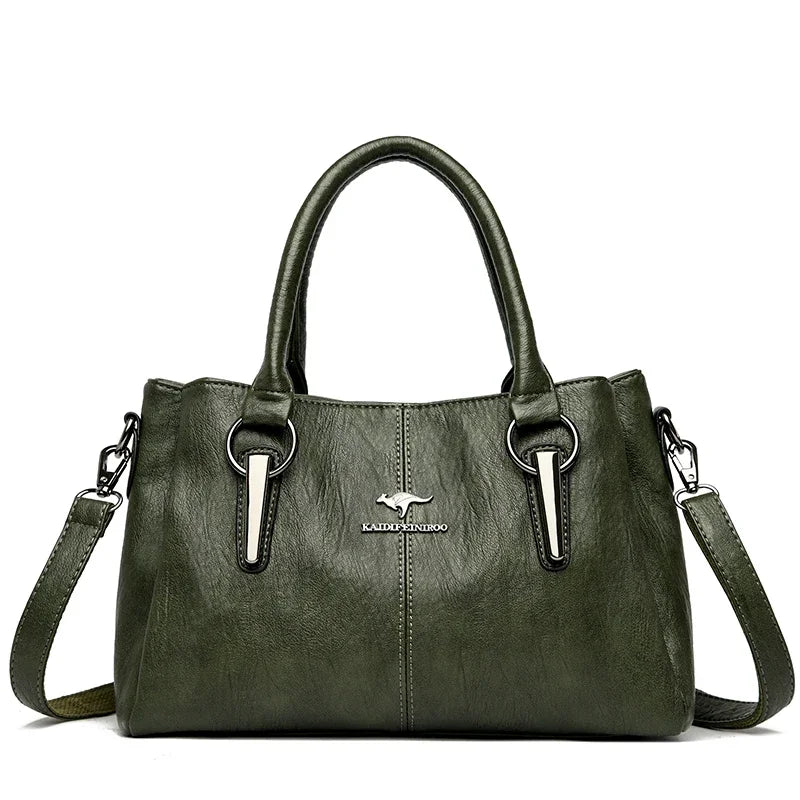 Bolsa Feminina de Couro Genuíno - Aura Legrand