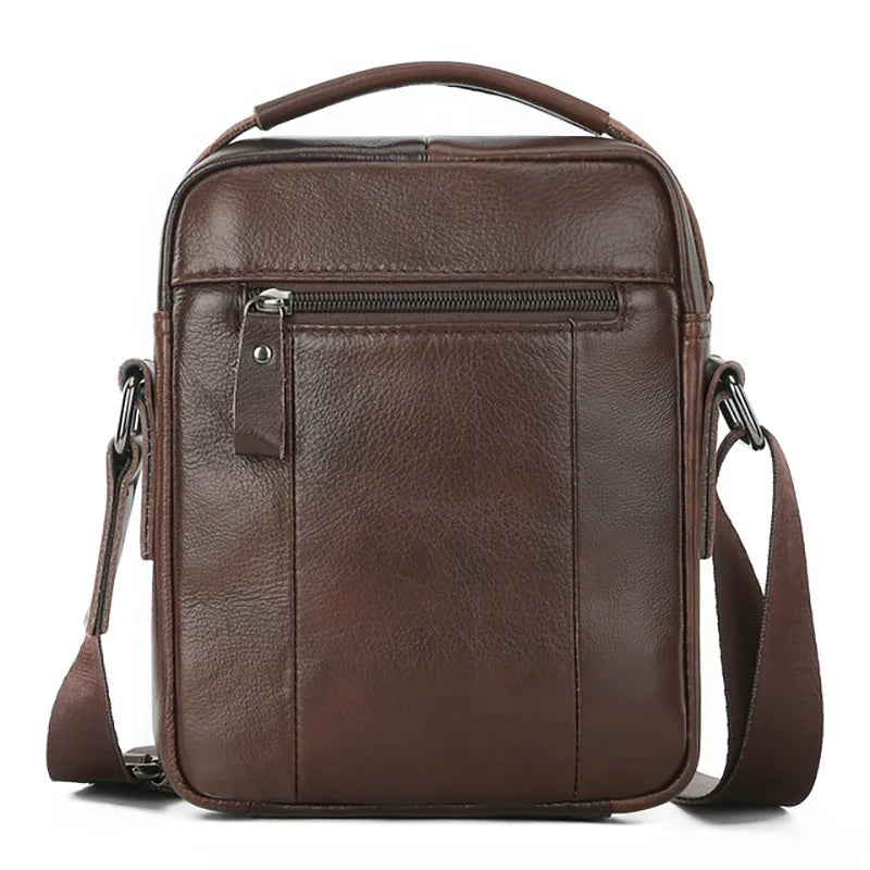 Bolsa de Ombro em Couro Genuino - Genuine Premium