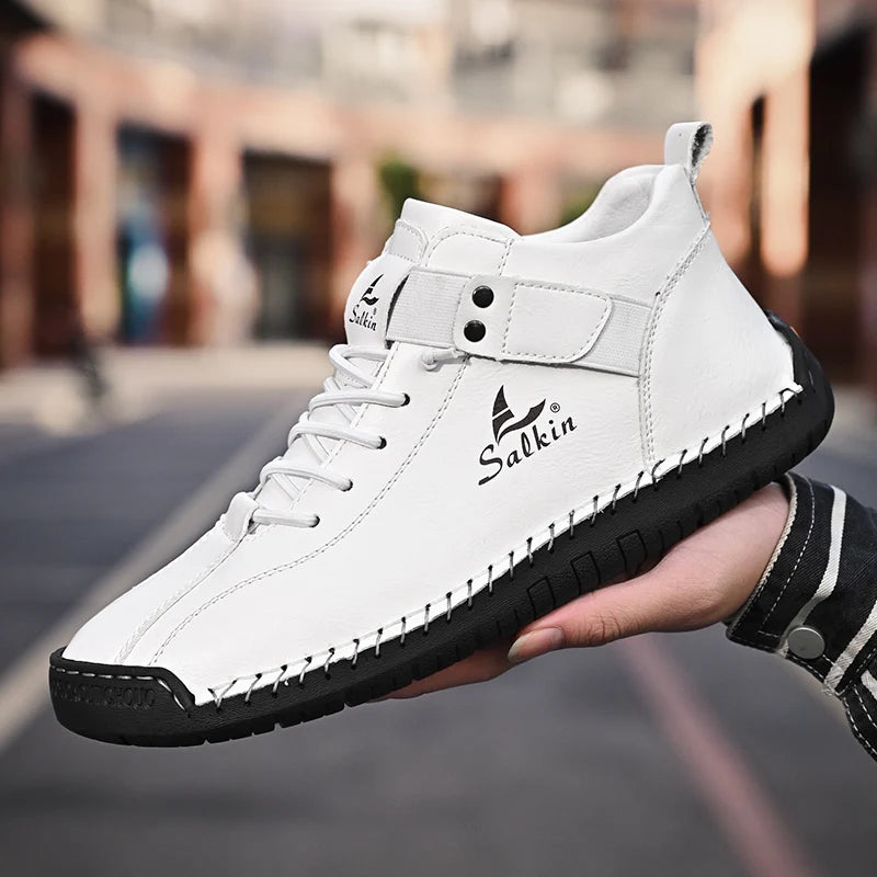 Bota Masculina em Couro Genuíno - Duncan