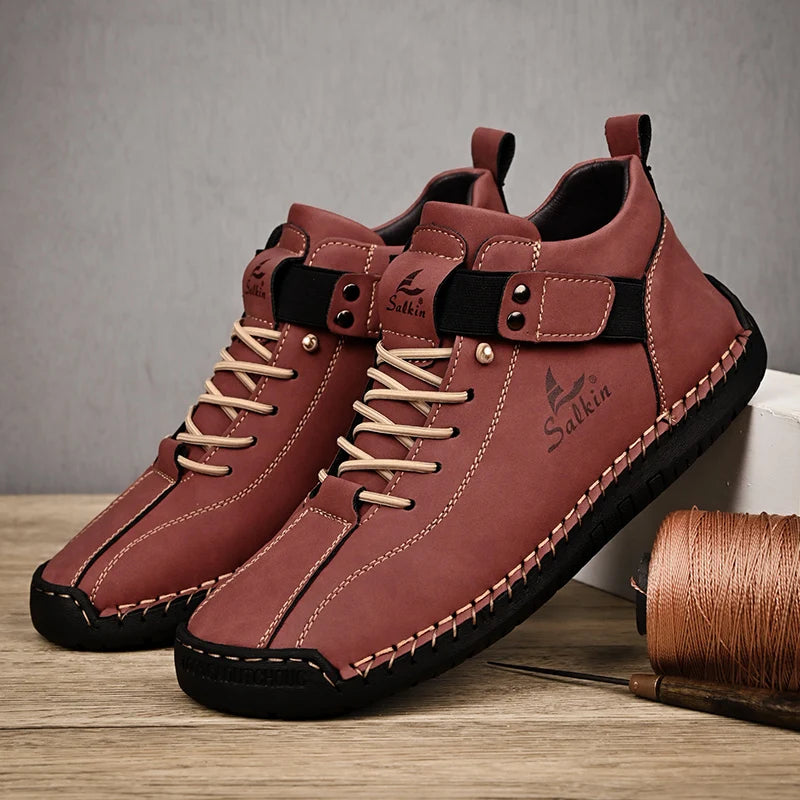 Bota Masculina em Couro Genuíno - Duncan