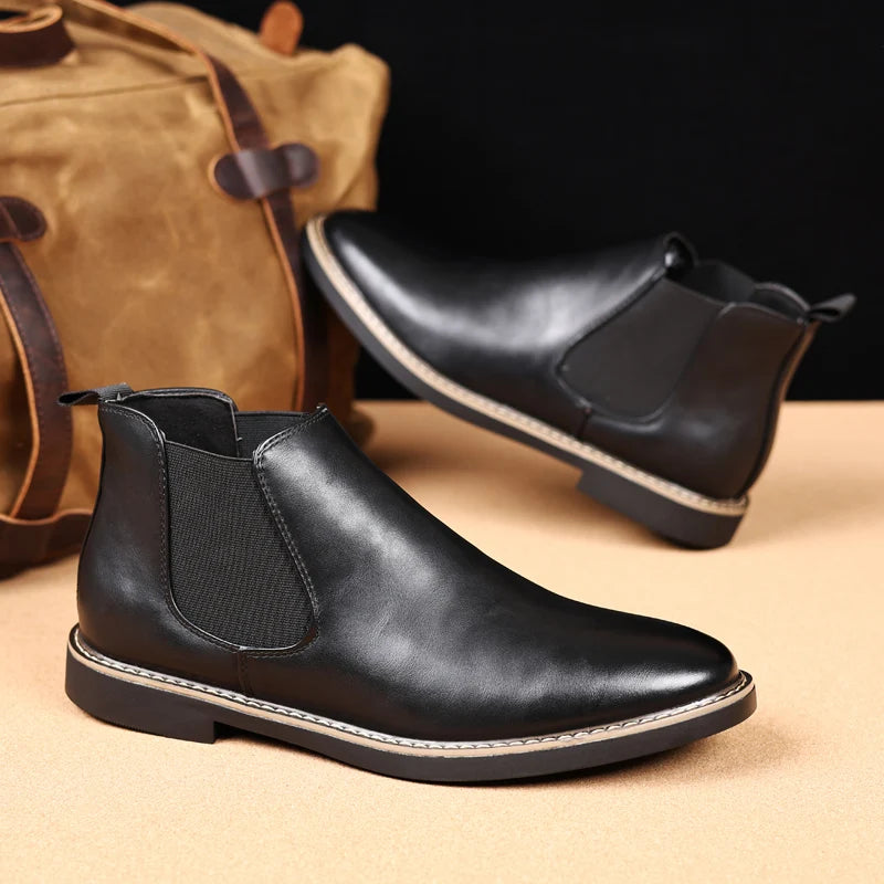 Bota Masculina em Couro Genuíno - Coleman