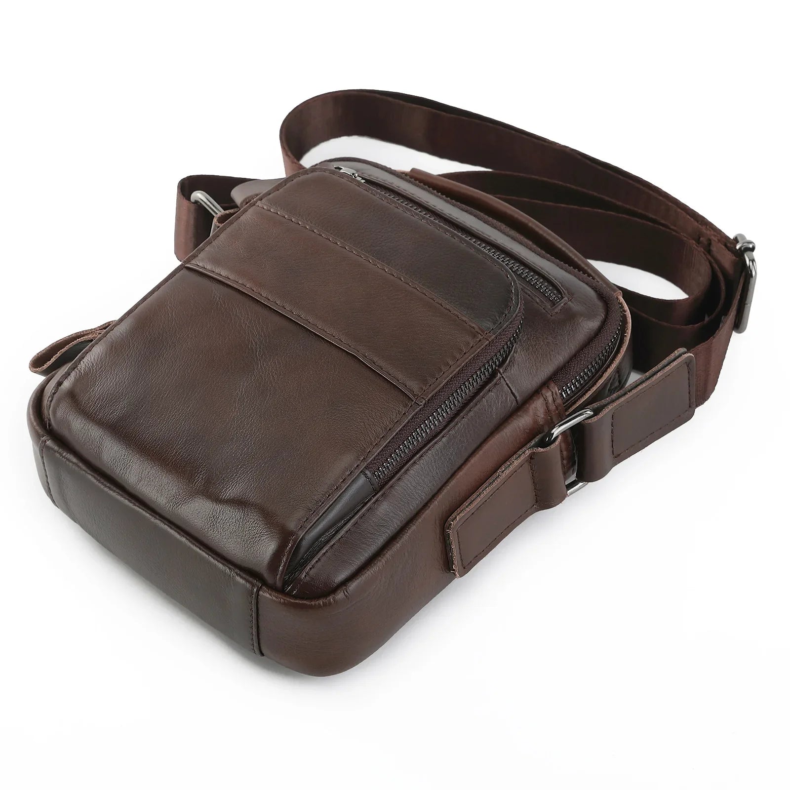 Bolsa de Ombro em Couro Genuino - Genuine Premium