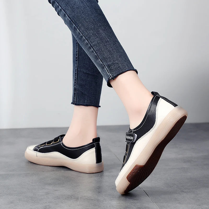 Tênis Feminino em Couro Genuino - Queralt
