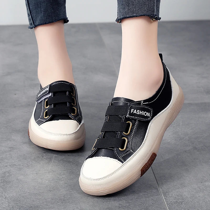 Tênis Feminino em Couro Genuino - Queralt