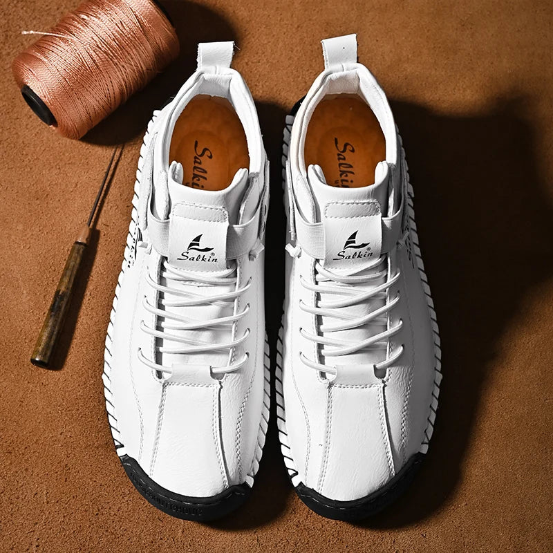 Bota Masculina em Couro Genuíno - Duncan