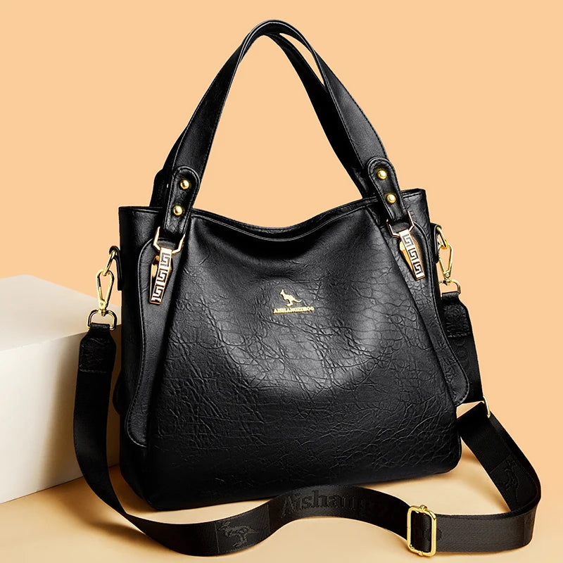 Bolsa Feminina em Couro Genuíno -  Beatrice Lamberti