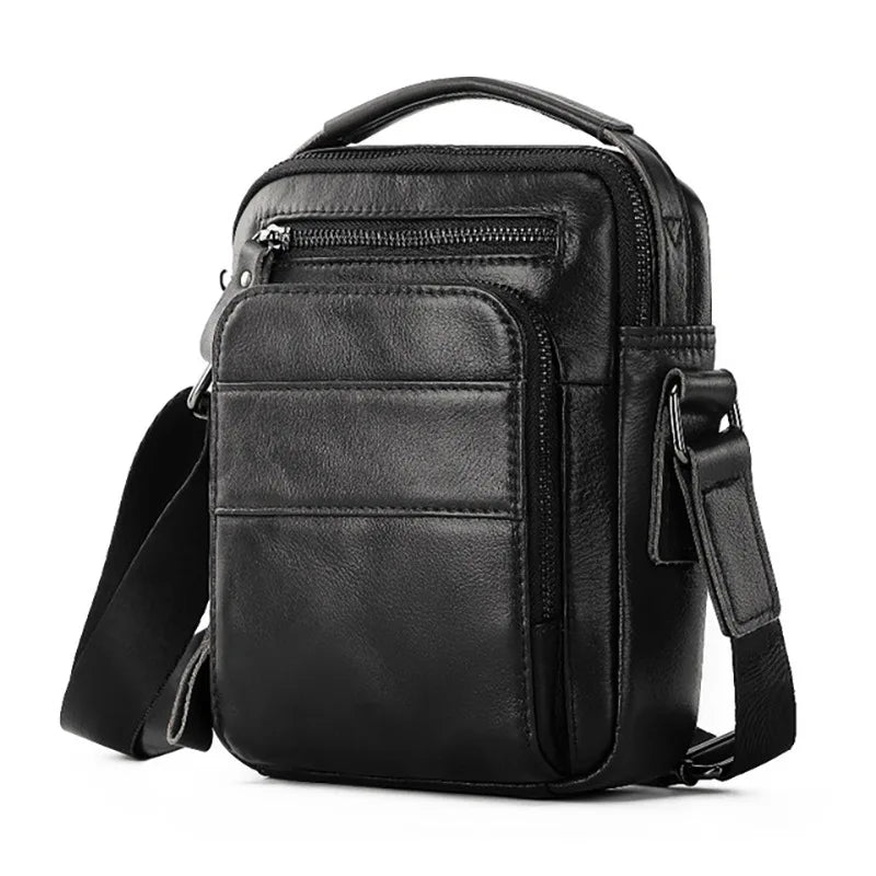 Bolsa de Ombro em Couro Genuino - Genuine Premium