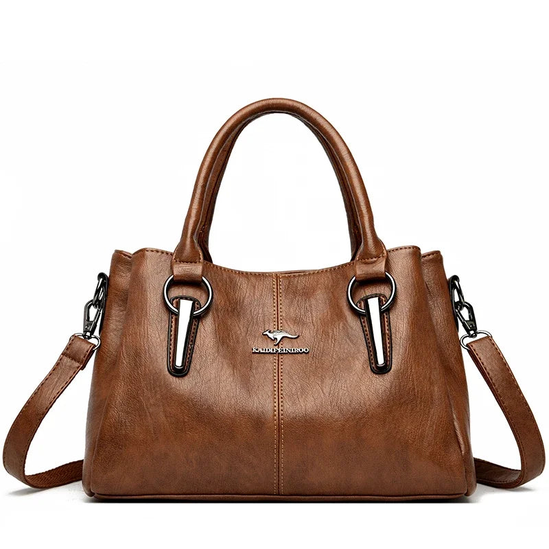 Bolsa Feminina de Couro Genuíno - Aura Legrand