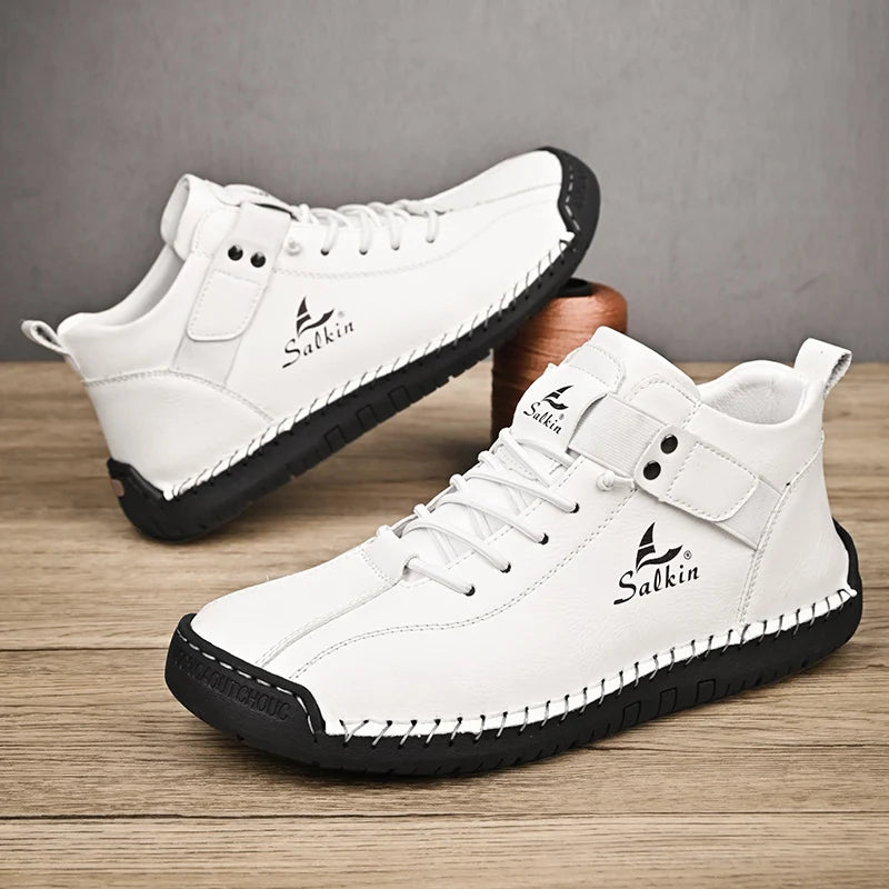 Bota Masculina em Couro Genuíno - Duncan