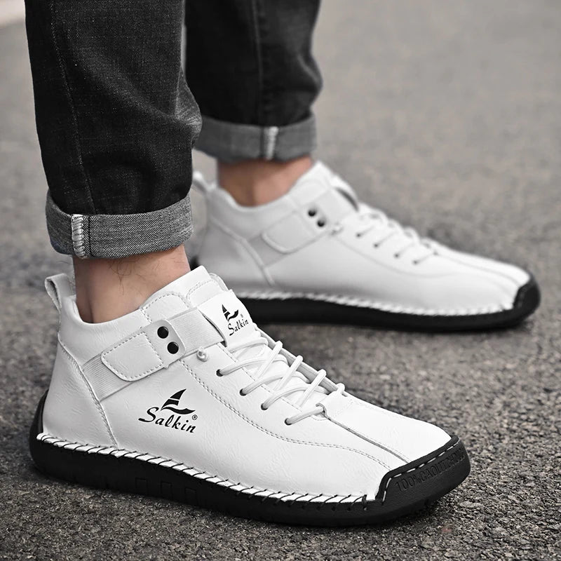 Bota Masculina em Couro Genuíno - Duncan