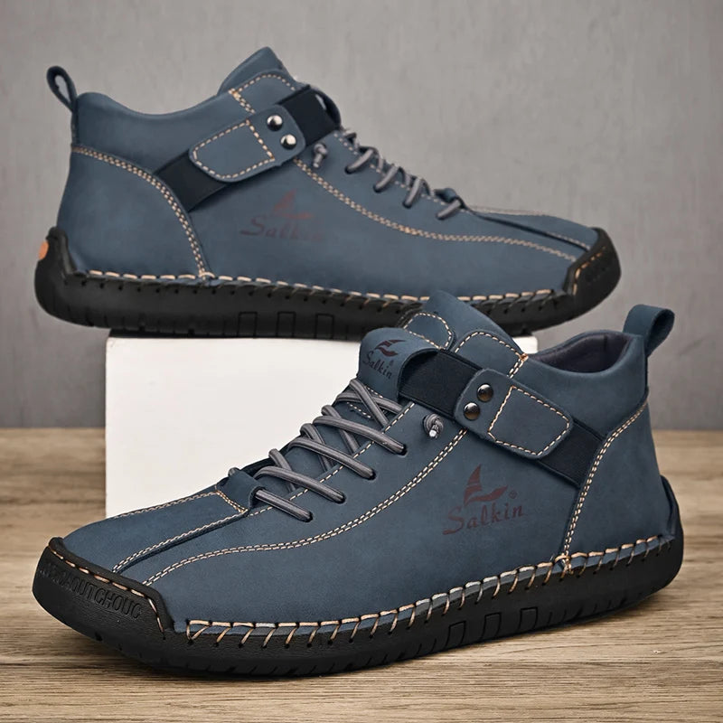 Bota Masculina em Couro Genuíno - Duncan