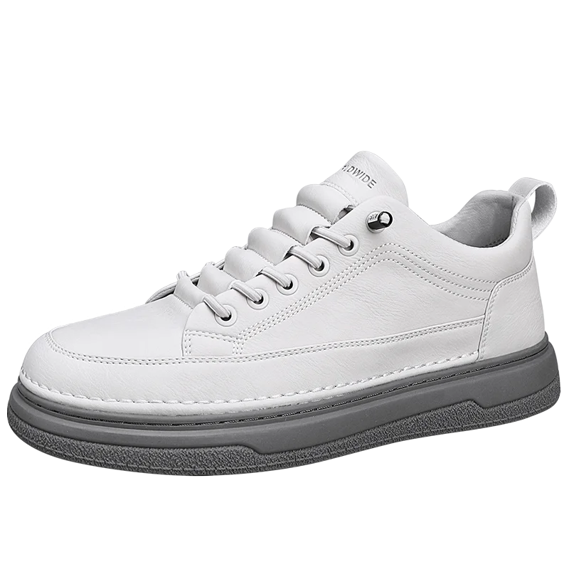 Tênis Masculino Casual em Couro Genuino - Estevan Erican