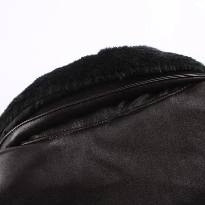 Jaqueta De Couro Masculina Genuino - Lift American