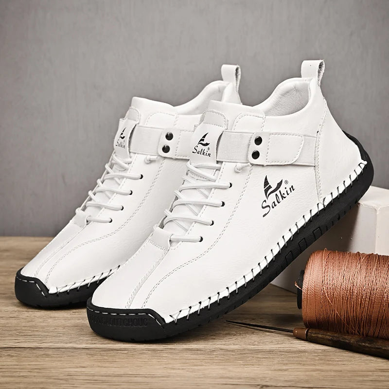 Bota Masculina em Couro Genuíno - Duncan