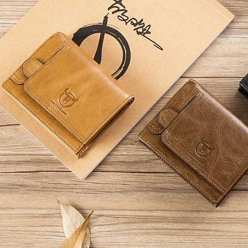 Carteira Masculina em Couro Genuíno - Ferruci Premium
