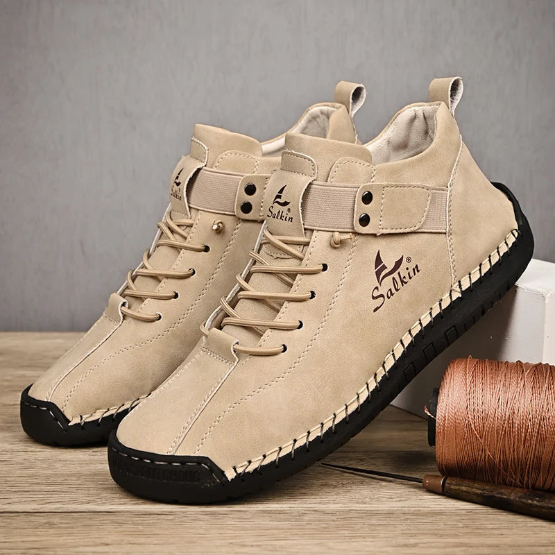 Bota Masculina em Couro Genuíno - Duncan