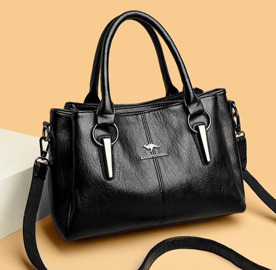 Bolsa Feminina de Couro Genuíno - Aura Legrand