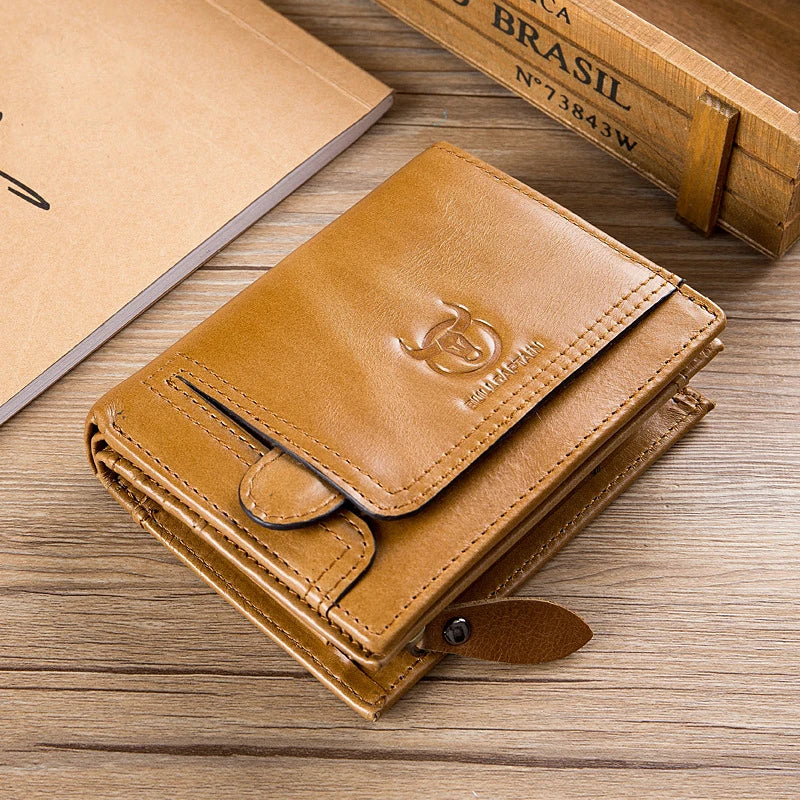 Carteira Masculina em Couro Genuíno - Ferruci Premium