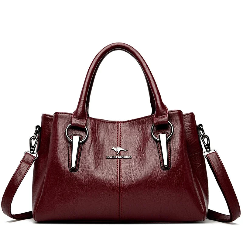 Bolsa Feminina de Couro Genuíno - Aura Legrand