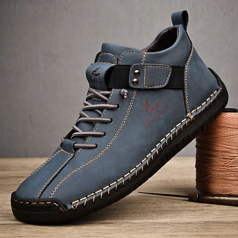 Bota Masculina em Couro Genuíno - Duncan