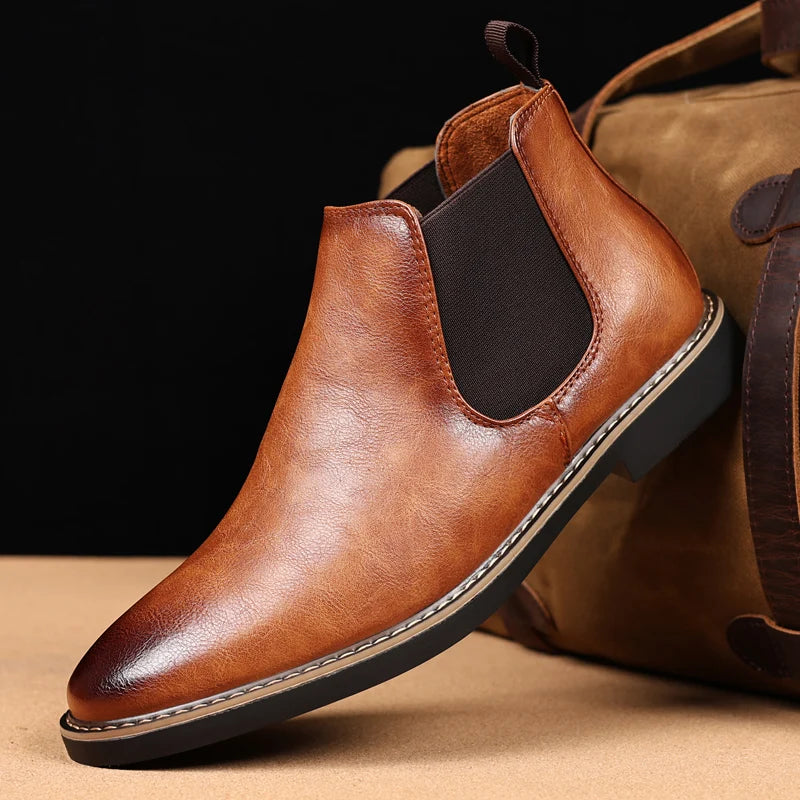 Bota Masculina em Couro Genuíno - Coleman