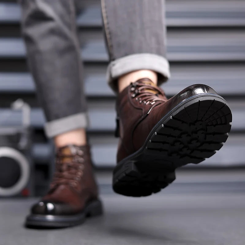 Bota Unissex em Couro Genuíno Genuino - PedroVe Premium